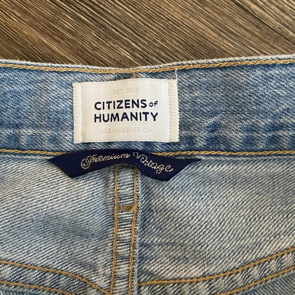 Citizens of Humanity Annina High Waisted Tularosa Light Blue Wash Jean Size 25 - Picture 7 of 11